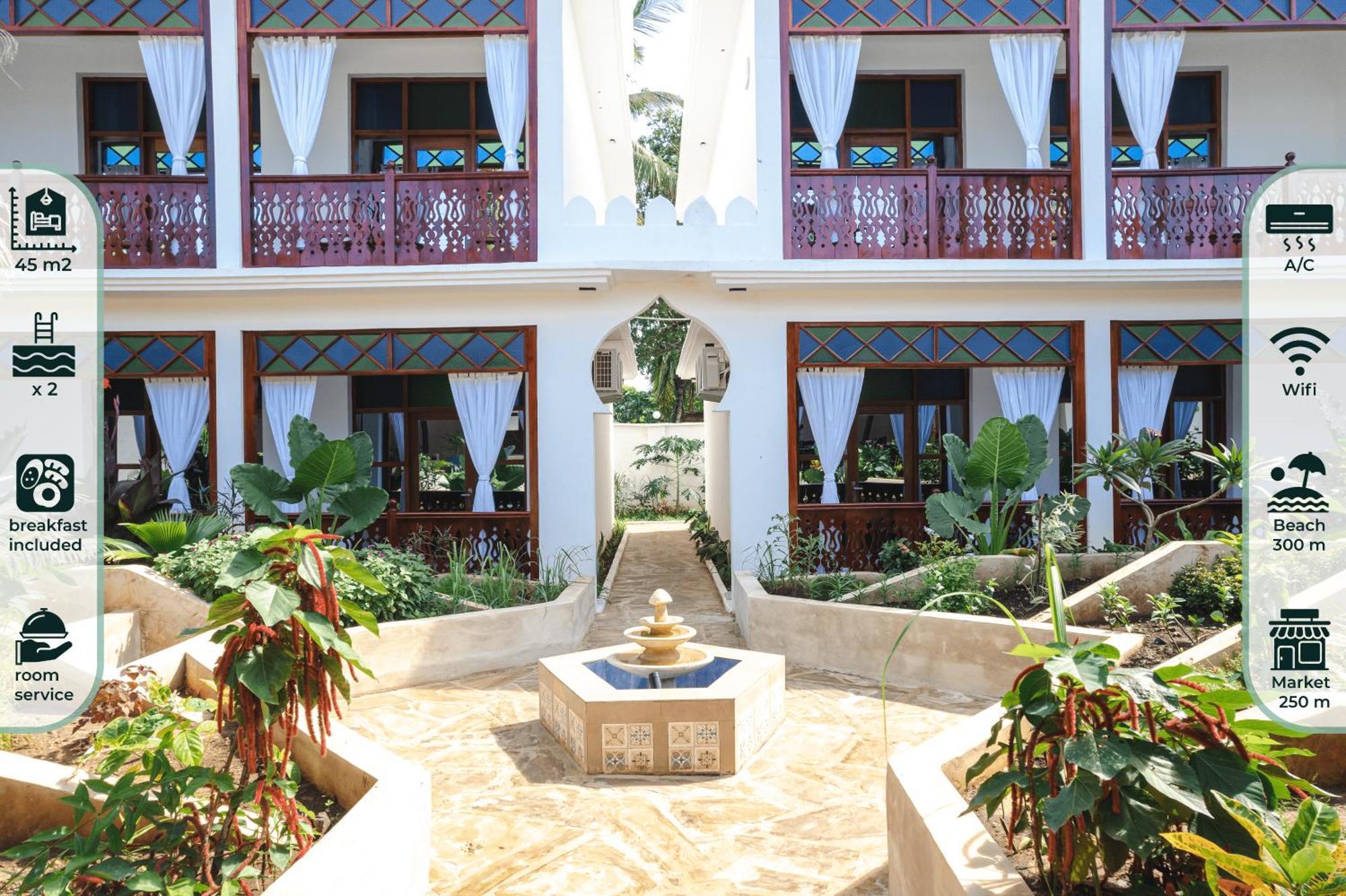 Tasneem Islamic Luxury Suites Jambiani  Luaran gambar